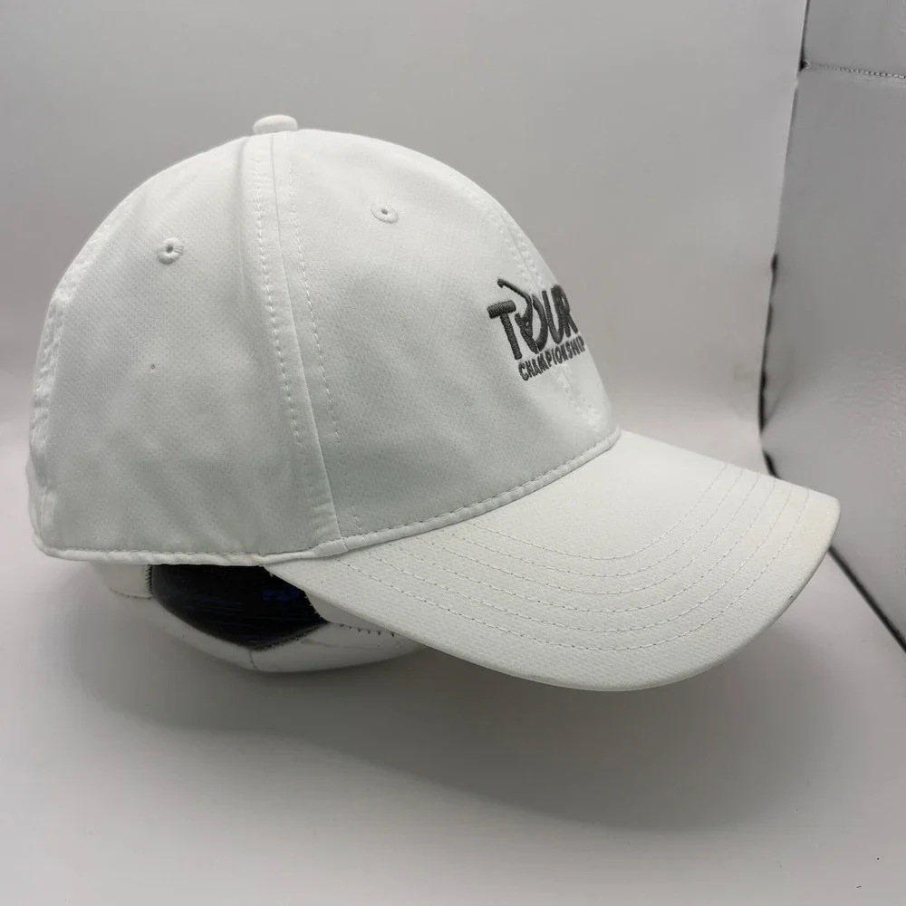 Ahead Tour Championship Golf Hat Special Edition White Mens‎ Adjustable
